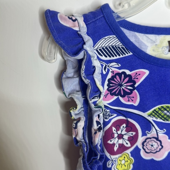 Tea Collection Girls flutter sleeve dress size 6 EuC - Picture 3 of 4